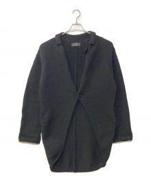 Y`s YOHJI YAMAMOTO（ワイズ ヨウジヤマモト）の古着「燕尾ウールカーディガン」｜ブラック
