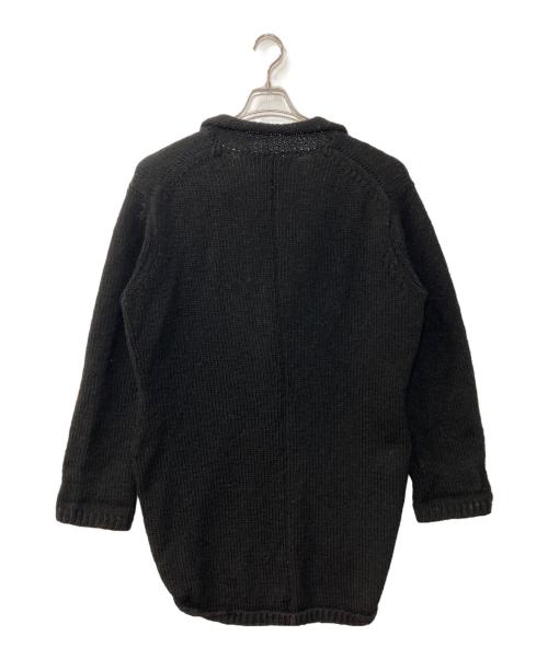 Y`s YOHJI YAMAMOTO（ワイズ ヨウジヤマモト）Y`s YOHJI YAMAMOTO (ワイズ ヨウジヤマモト) 燕尾ウールカーディガン ブラック サイズ:3の古着・服飾アイテム