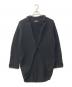 Y`s YOHJI YAMAMOTO（ワイズ ヨウジヤマモト）の古着「燕尾ウールカーディガン」｜ブラック