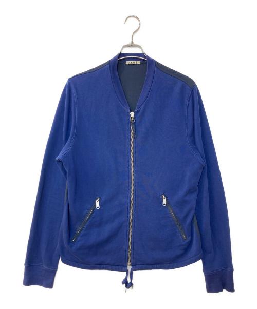 Acne（アクネ）Acne (アクネ) ジップアップジャケット ブルー サイズ:Mの古着・服飾アイテム