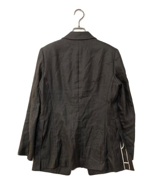 BEIGE（ベイジ）BEIGE (ベイジ) BRICEテーラードジャケット グレー サイズ:6の古着・服飾アイテム