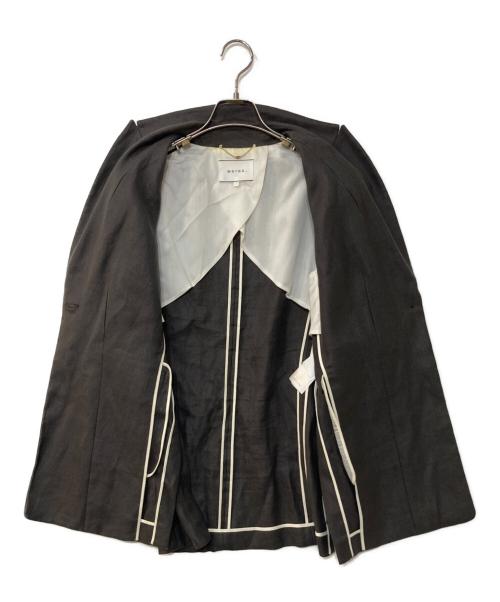 BEIGE（ベイジ）BEIGE (ベイジ) BRICEテーラードジャケット グレー サイズ:6の古着・服飾アイテム
