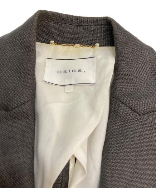 BEIGE（ベイジ）BEIGE (ベイジ) BRICEテーラードジャケット グレー サイズ:6の古着・服飾アイテム
