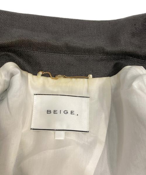 BEIGE（ベイジ）BEIGE (ベイジ) BRICEテーラードジャケット グレー サイズ:6の古着・服飾アイテム