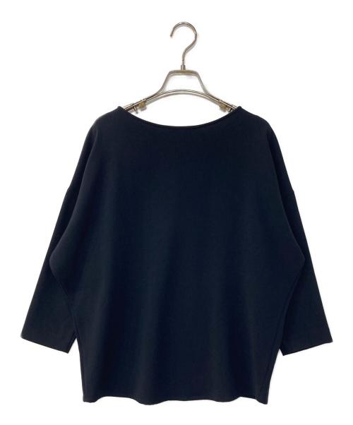 SOEJU（ソージュ）SOEJU (ソージュ) コクーンブラウス8分袖 ネイビー サイズ:Lの古着・服飾アイテム
