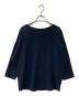 SOEJU (ソージュ) コクーンブラウス8分袖 ネイビー サイズ:L：6000円
