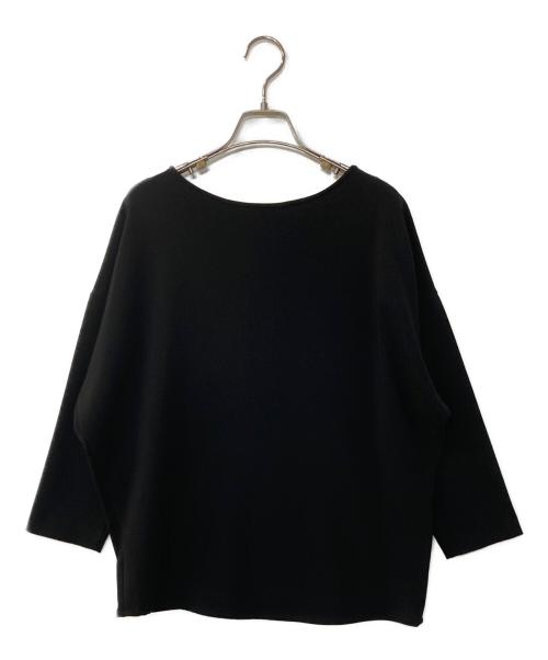 SOEJU（ソージュ）SOEJU (ソージュ) コクーンブラウス8分袖 ブラック サイズ:Lの古着・服飾アイテム