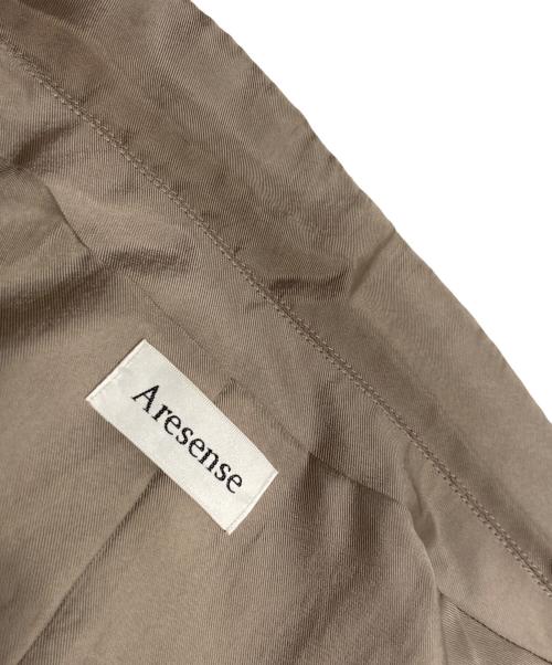 Aresense（アーセンス）Aresense (アーセンス) サテンタスーツセットアップ グレー サイズ:38の古着・服飾アイテム
