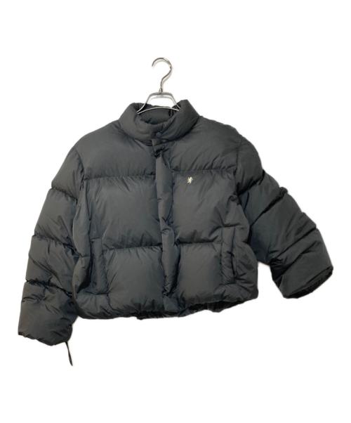 Gymphlex（ジムフレックス）Gymphlex (ジムフレックス) ダウン ショート ジャケット グレー サイズ:14の古着・服飾アイテム