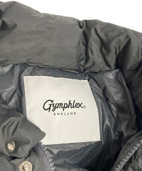 Gymphlex（ジムフレックス）Gymphlex (ジムフレックス) ダウン ショート ジャケット グレー サイズ:14の古着・服飾アイテム