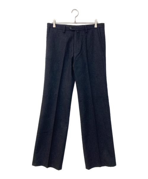 DRIES VAN NOTEN（ドリスヴァンノッテン）DRIES VAN NOTEN (ドリスヴァンノッテン) wool slacks ウールスラックス ブラック サイズ:50の古着・服飾アイテム