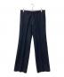 DRIES VAN NOTEN（ドリスヴァンノッテン）の古着「wool slacks ウールスラックス」｜ブラック