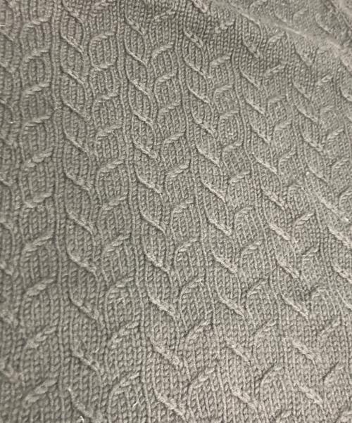 DRIES VAN NOTEN（ドリスヴァンノッテン）DRIES VAN NOTEN (ドリスヴァンノッテン) ケーブルニット ブラック サイズ:Mの古着・服飾アイテム