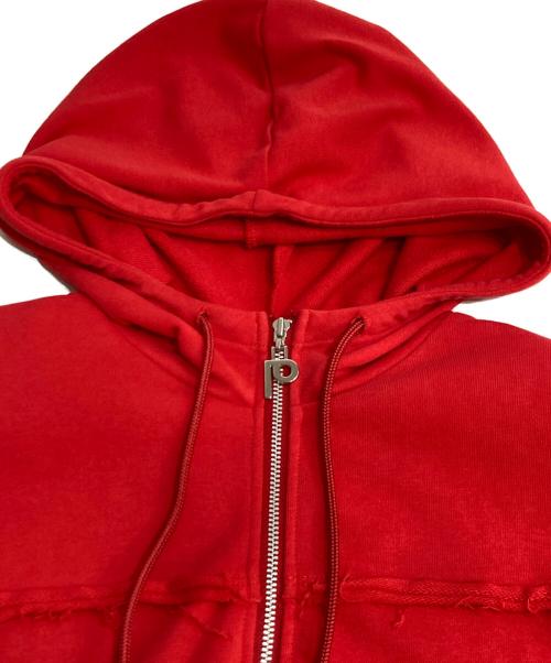 PRANK PROJECT（プランクプロジェクト）PRANK PROJECT (プランクプロジェクト) フーデッドワンピース レッド サイズ:38の古着・服飾アイテム