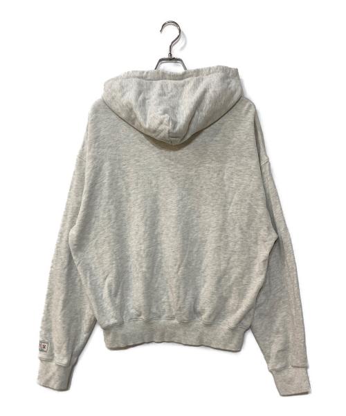 SATURDAY（サタデー）SATURDAY (サタデー) ロゴフーディ ベージュ サイズ:表記なしの古着・服飾アイテム