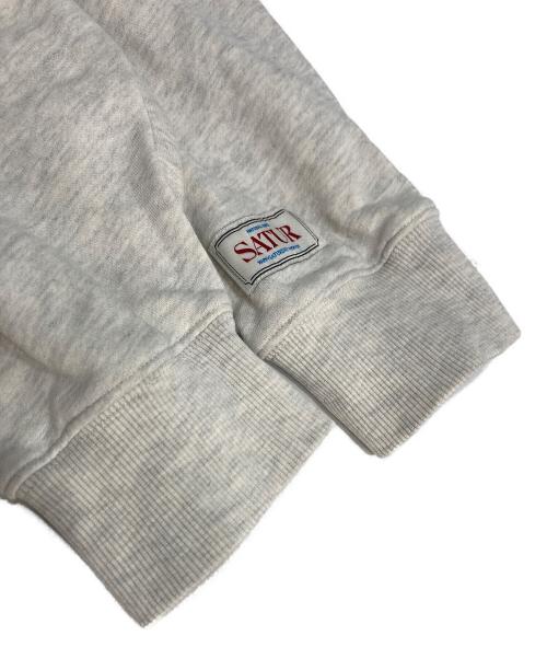 SATURDAY（サタデー）SATURDAY (サタデー) ロゴフーディ ベージュ サイズ:表記なしの古着・服飾アイテム