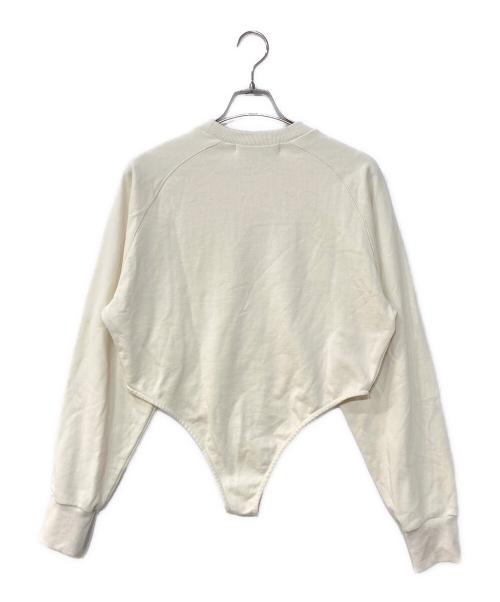 PRANK PROJECT（プランクプロジェクト）PRANK PROJECT (プランクプロジェクト) Sweatshirt Bodysuit スウェットボディースーツ ベージュ サイズ:FREEの古着・服飾アイテム