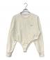 PRANK PROJECT（プランクプロジェクト）の古着「Sweatshirt Bodysuit スウェットボディースーツ」｜ベージュ