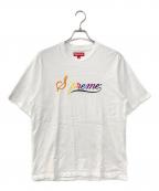 SUPREMEシュプリーム）の古着「CURSIVE S S TOP カーシブ 半袖 Tシャツ」｜ホワイト