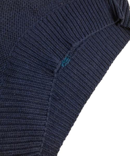 CHAPS RALPH LAUREN（チャップス ラルフローレン）CHAPS RALPH LAUREN (チャップス ラルフローレン) 80`Sハンドニット ネイビー サイズ:Lの古着・服飾アイテム