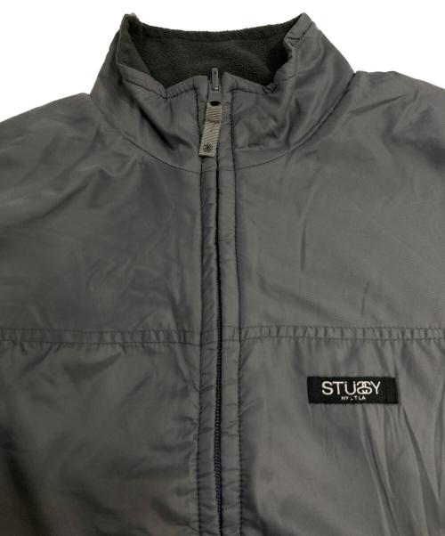 stussy（ステューシー）stussy (ステューシー) リバーシブルジャケット グレー サイズ:Mの古着・服飾アイテム