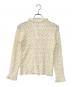 CODE A (コードエー) fluffy lace blouse フラッフィーレースブラウス ホワイト サイズ:F：8000円