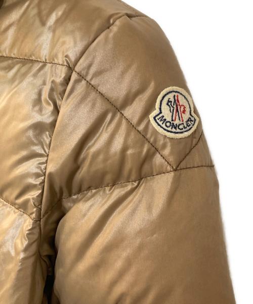 MONCLER（モンクレール）MONCLER (モンクレール) BERENGERE ダウンジャケット ベージュ サイズ:1の古着・服飾アイテム