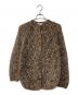 GHIBERTI（ギベルティ）の古着「50-60`sモヘアブレンドカーディガン　mohair cardigan」｜ブラウン