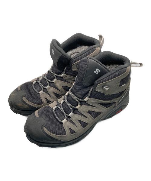 SALOMON（サロモン）SALOMON (サロモン) X WARD LEATHER MID GTX グレー サイズ:27の古着・服飾アイテム