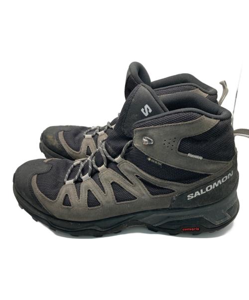 SALOMON（サロモン）SALOMON (サロモン) X WARD LEATHER MID GTX グレー サイズ:27の古着・服飾アイテム
