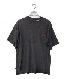 marlboro（マルボロ）の古着「90`sボーダーポケットTee Marlboro」｜グレー