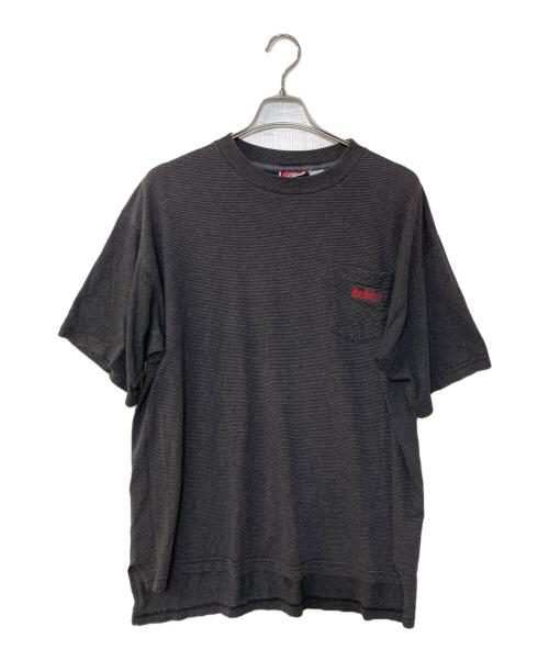 marlboro（マルボロ）marlboro (マルボロ) 90`sボーダーポケットTee Marlboro グレー サイズ:不明の古着・服飾アイテム