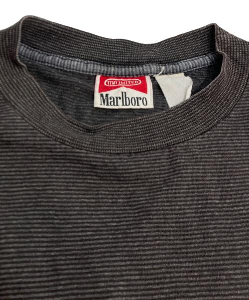 marlboro（マルボロ）marlboro (マルボロ) 90`sボーダーポケットTee Marlboro グレー サイズ:不明の古着・服飾アイテム