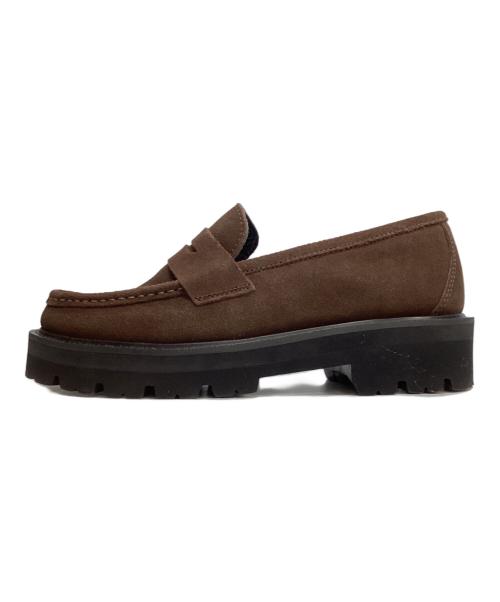 Caminando（カミナンド）Caminando (カミナンド) DEUXIEME CLASSE (ドゥーズィエム クラス) 別注SUEDE LOAFER スエードローファー ブラウン サイズ:9の古着・服飾アイテム