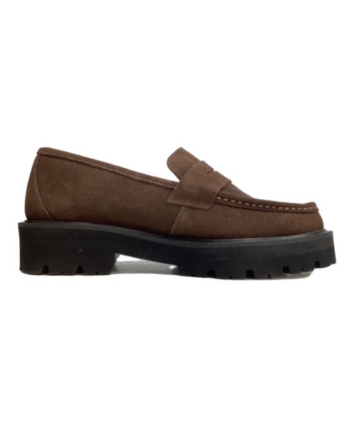 Caminando（カミナンド）Caminando (カミナンド) DEUXIEME CLASSE (ドゥーズィエム クラス) 別注SUEDE LOAFER スエードローファー ブラウン サイズ:9の古着・服飾アイテム