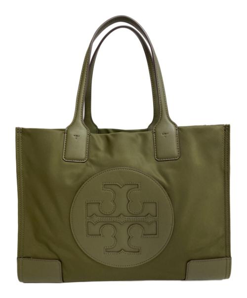TORY BURCH（トリーバーチ）TORY BURCH (トリーバーチ) ELLA ナイロントートバッグ グリーンの古着・服飾アイテム