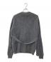 AURALEE (オーラリー) MILLED FRENCH MERINO RIB KNIT CARDIGAN カーディガン グレー サイズ:1：17000円