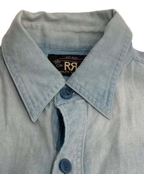 RRL（ダブルアールエル）RRL (ダブルアールエル) シャンブレーシャツ スカイブルー サイズ:XSの古着・服飾アイテム