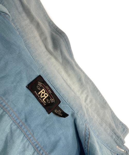 RRL（ダブルアールエル）RRL (ダブルアールエル) シャンブレーシャツ スカイブルー サイズ:XSの古着・服飾アイテム