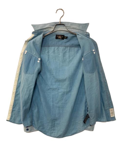RRL（ダブルアールエル）RRL (ダブルアールエル) シャンブレーシャツ スカイブルー サイズ:XSの古着・服飾アイテム