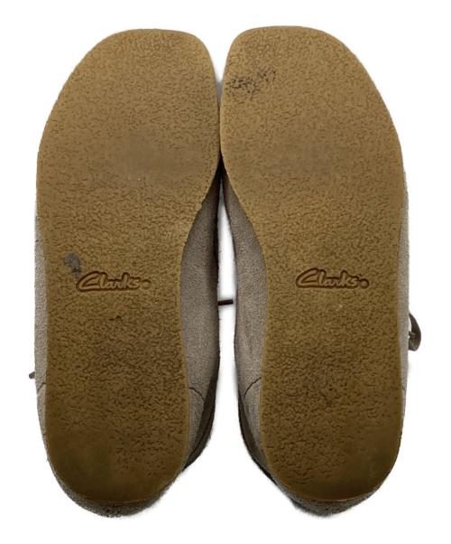 CLARKS（クラークス）CLARKS (クラークス) ワラビーブーツ　Wallabee Boot ベージュ サイズ:23.5の古着・服飾アイテム