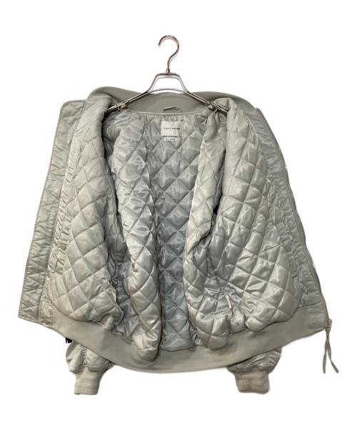 FIRST ROW（ファーストロウ）FIRST ROW (ファーストロウ) MA-1 Bomber Jacket MA-1ジャケット グレー サイズ:XLの古着・服飾アイテム