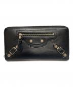 BALENCIAGAバレンシアガ）の古着「ジャイアントコンチネンタルジップ」｜ブラック