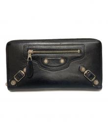 BALENCIAGA（バレンシアガ）の古着「ジャイアントコンチネンタルジップ」｜ブラック
