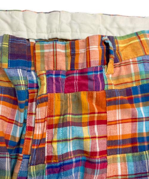 POLO RALPH LAUREN（ポロ・ラルフローレン）POLO RALPH LAUREN (ポロ・ラルフローレン) マドラスチェックパッチワークパンツ マルチカラー サイズ:W34の古着・服飾アイテム