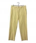 POLO RALPH LAURENポロ・ラルフローレン）の古着「ワイドチノパン WIDE CHINO PANTS」｜イエロー