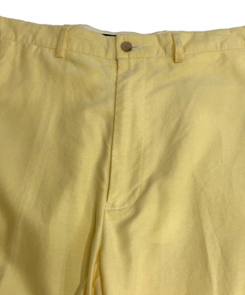 POLO RALPH LAUREN（ポロ・ラルフローレン）POLO RALPH LAUREN (ポロ・ラルフローレン) ワイドチノパン WIDE CHINO PANTS イエロー サイズ:W36の古着・服飾アイテム