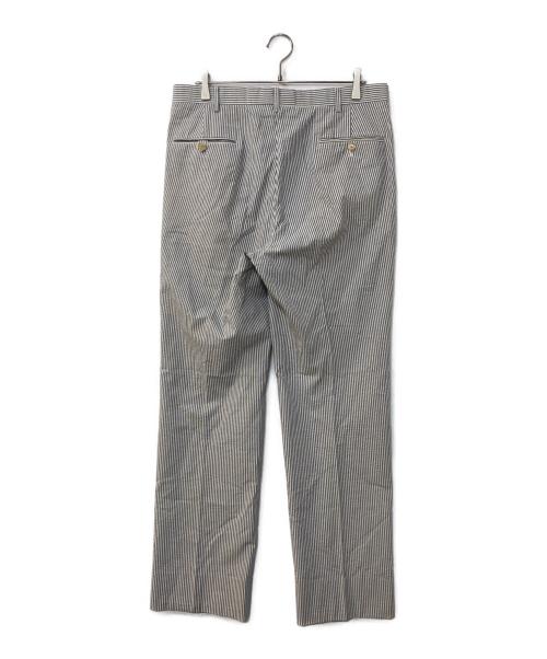 POLO RALPH LAUREN（ポロ・ラルフローレン）POLO RALPH LAUREN (ポロ・ラルフローレン) シアサッカーストライプパンツ ブルー サイズ:91の古着・服飾アイテム