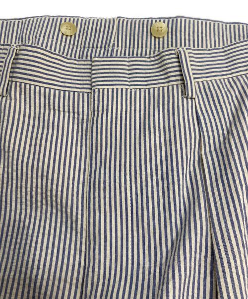 POLO RALPH LAUREN（ポロ・ラルフローレン）POLO RALPH LAUREN (ポロ・ラルフローレン) シアサッカーストライプパンツ ブルー サイズ:91の古着・服飾アイテム