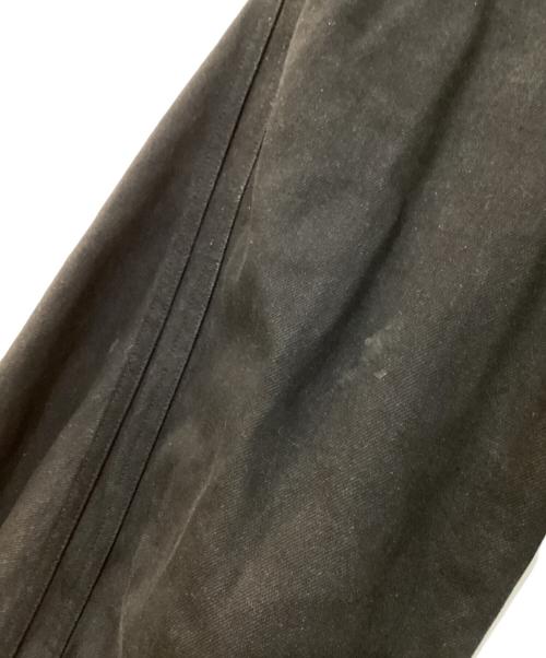 NVRFRGT（ネヴァーフォーゲット）NVRFRGT (ネヴァーフォーゲット) 3D TWISTED WIDE LEG JEANS 3D ツイステッド ワイド レッグ ジーンズ デニム パンツ ブラック サイズ:2の古着・服飾アイテム